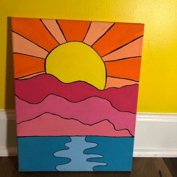 Sunset painting - Picture 1 of 1